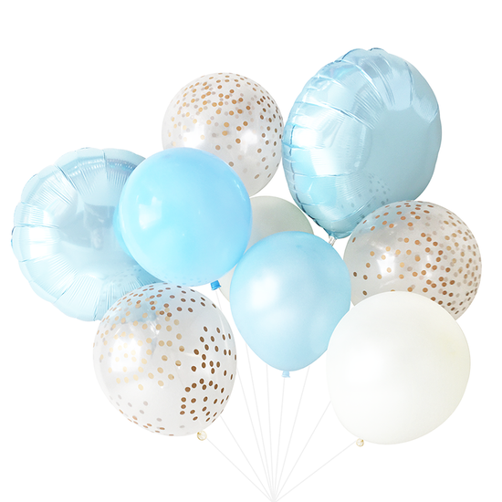 Baby Blue Balloon Bouquet